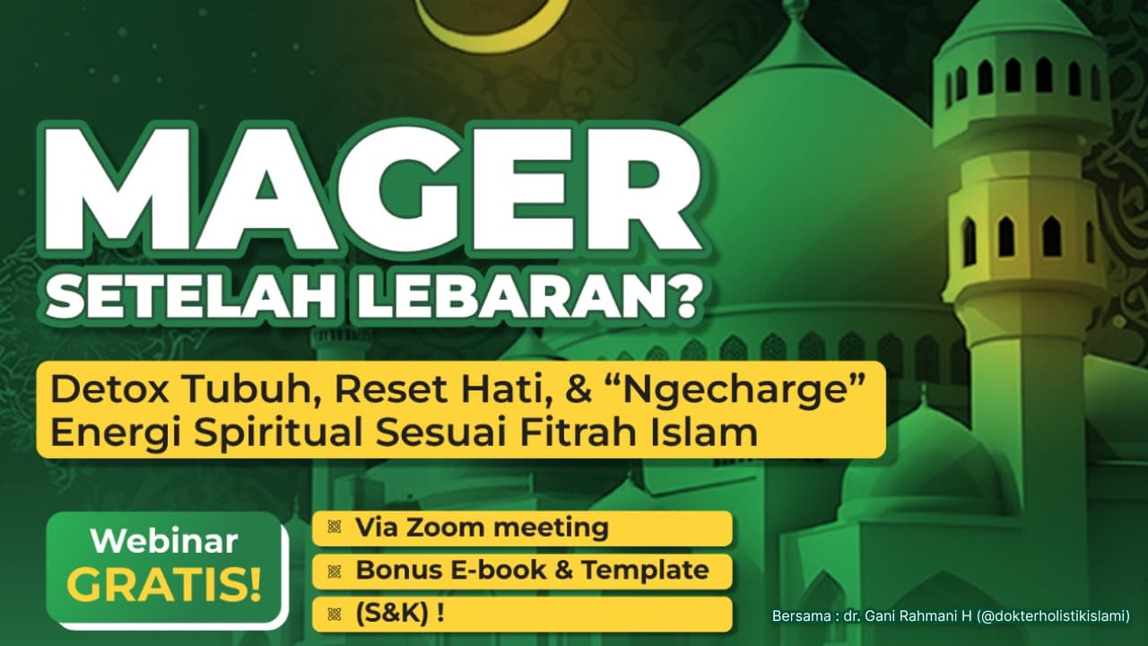 Mager Setelah Lebaran ?