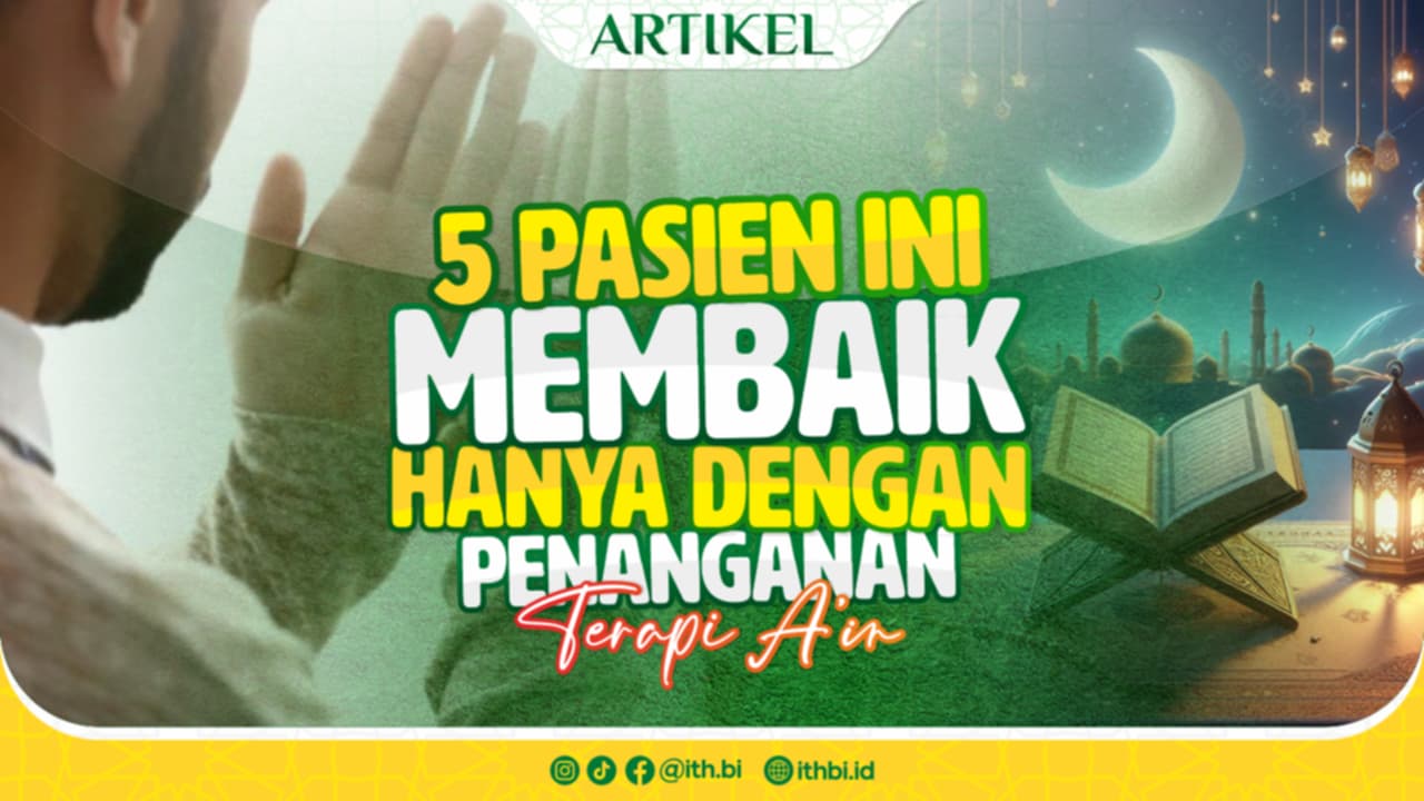 5 orang pasien langsung membaik dengan penanganan terapi ainul jin.